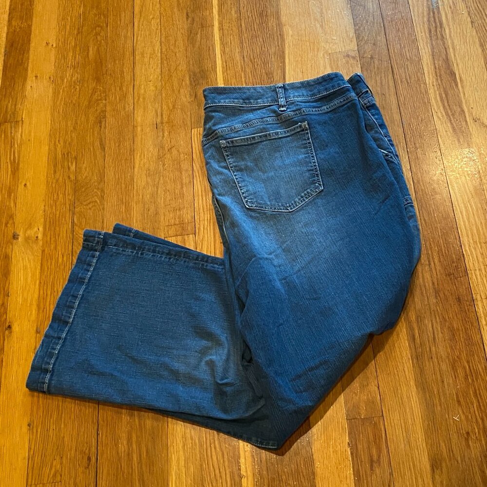 Torrid Distressed Flare Button Fly Jeans Size 28S